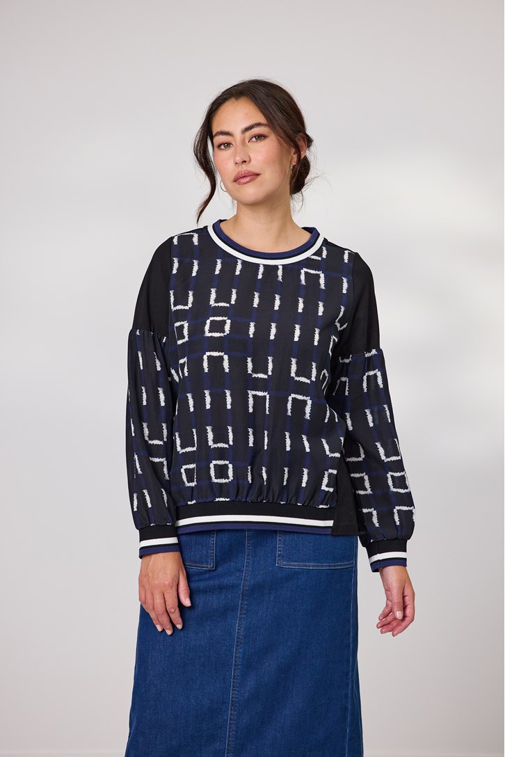 SQUARE PRINT TOP